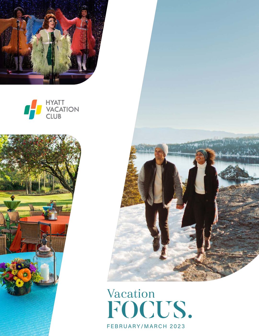 Owner newsletter spread for February and March 2023.